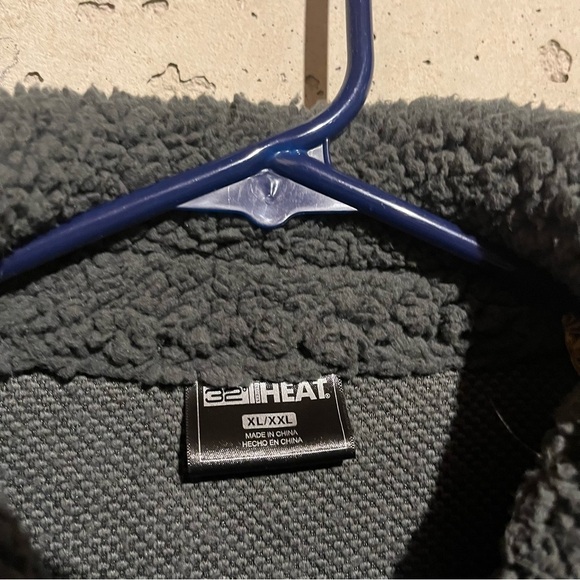 32 DEGREES - Women's Cozy Fleece Oversized Shirt Jacket - Grey - XL/XXL - Picture 3 of 8